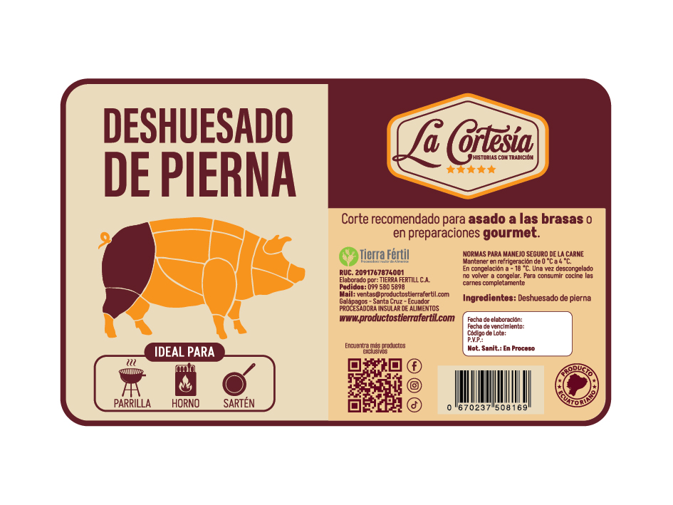 Deshuesado de pierna