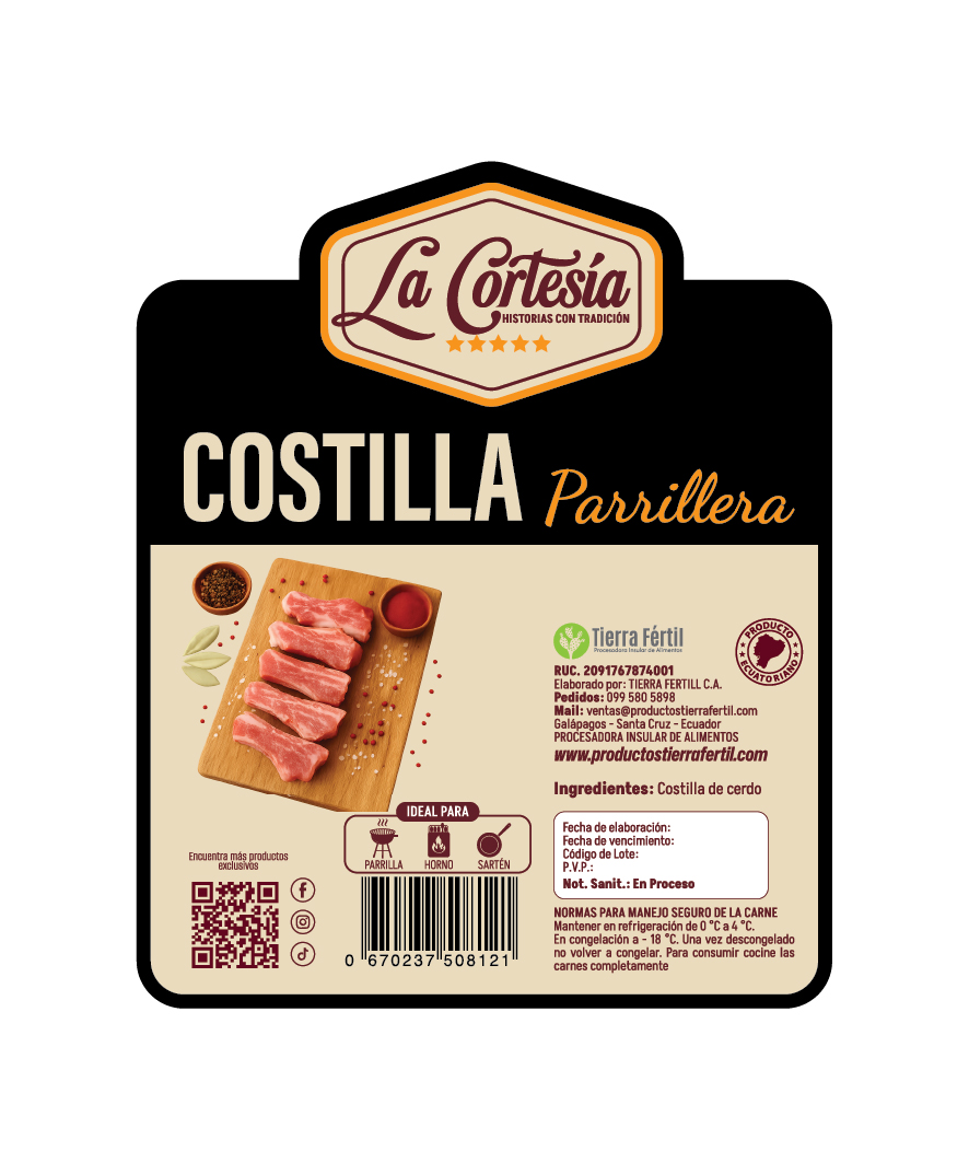 Costillas Parrillera